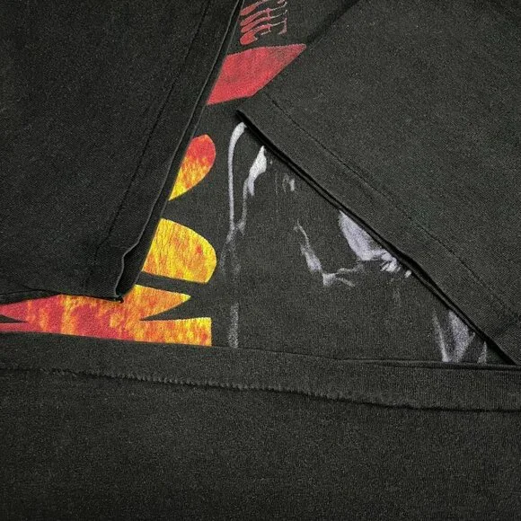 Hanes Cut Tag Vintage 1994 The Doors Black T-shirt KRNT Theater Jim Morrison - Picture 5 of 7